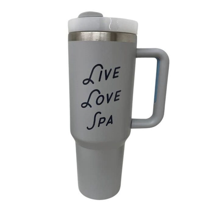 Live Love Spa Retro 40 oz Tumbler - Image 4