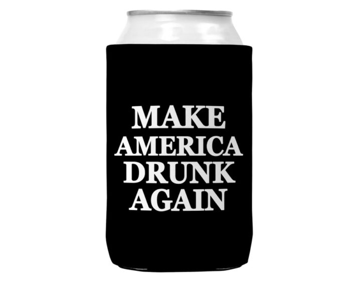 Make America Drunk Again Can Koozie Cooler For 12oz Cans