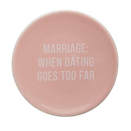 When Dating Goes Too Far Trinket Tray, BagMyGift