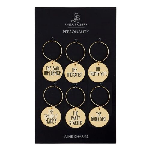 Wine Charm Set - Personality, BagMYGift