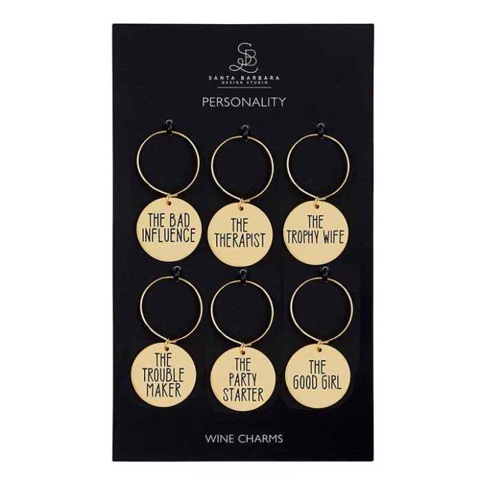 Wine Charm Set - Personality, BagMYGift