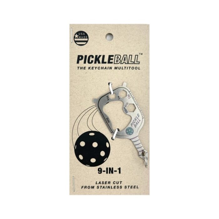 Pickleball 9-in-1 Keychain Multi-Tool - Image 2