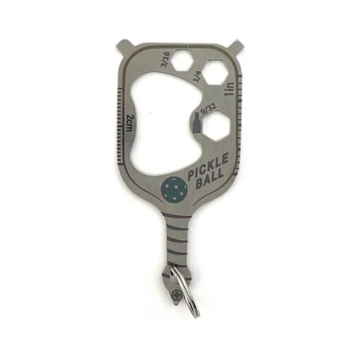 Pickleball 9-in-1 Keychain Multi-Tool, BagMYGift