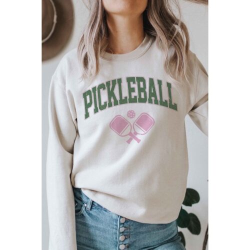 Pickleball Graphic Sweatshirt, BagMYGift