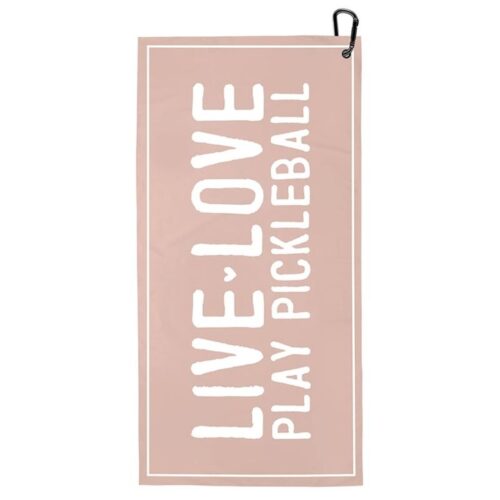 Pickleball Sport Towel - Live Love Play, BagMYGift