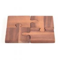 Puzzle Piece Coasters - Set of 4 - Image 3
