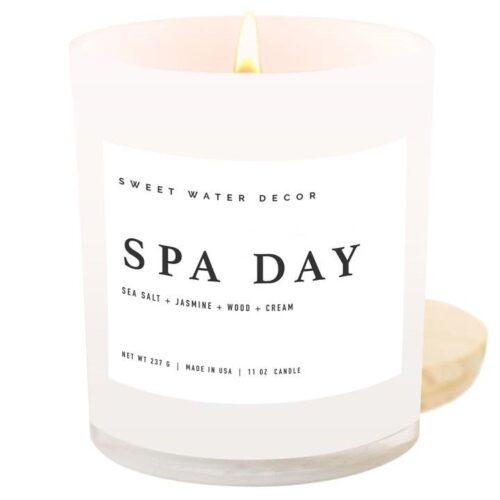 Spa Day 11 oz Soy Candle, BagMYGift