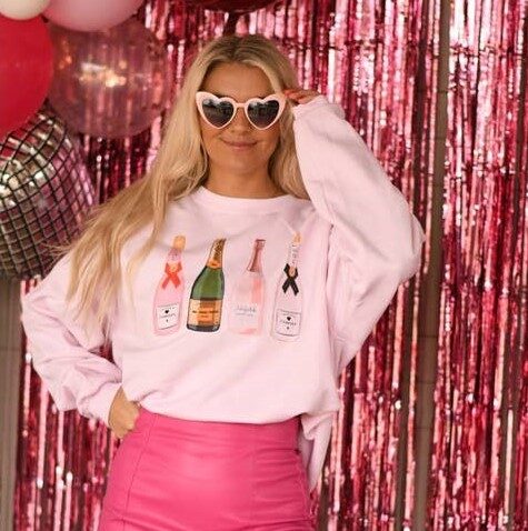 Sweetheart Champagne Sweatshirt