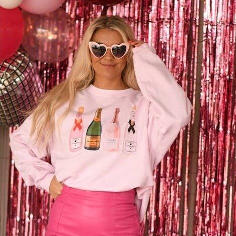 Sweetheart Champagne Sweatshirt