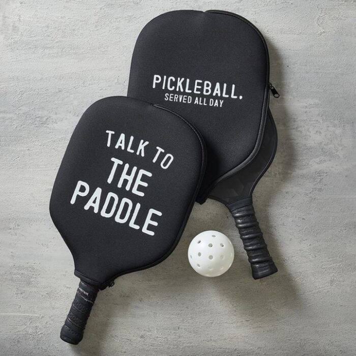 Pickleball Paddle Cover - Talk To the Paddle - Image 2