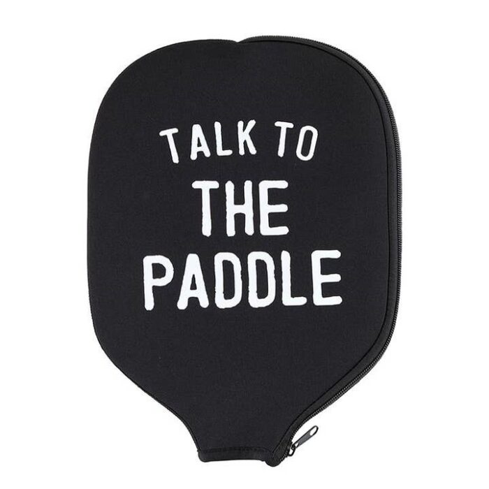 Pickleball Paddle Cover - Talk To the Paddle, BagMYGift