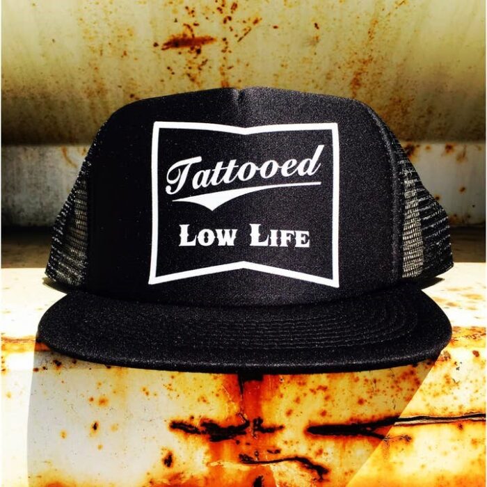 Tattooed Low Life Trucker Hat, BagMYGift