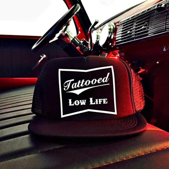 Tattooed Low Life Trucker Hat - Image 4