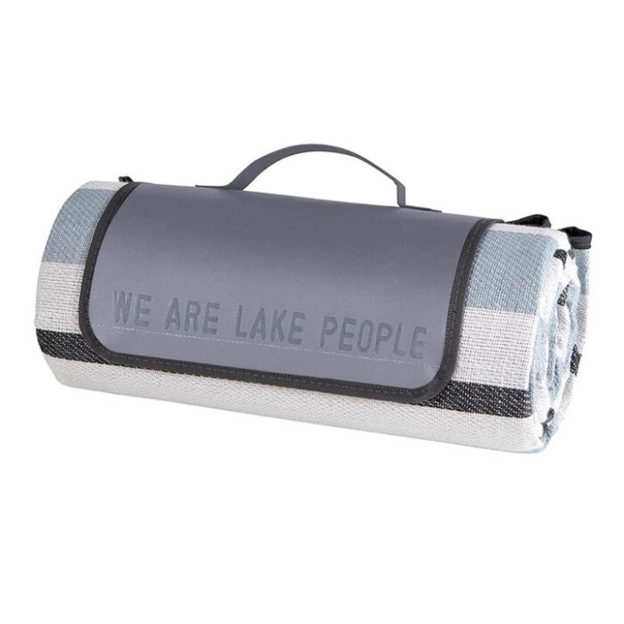 Face To Face Picnic Blanket - We Are Lake People, BagMYGift