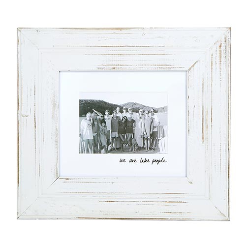 Face To Face Photo Frame - We Are Lake People, BagMYGift