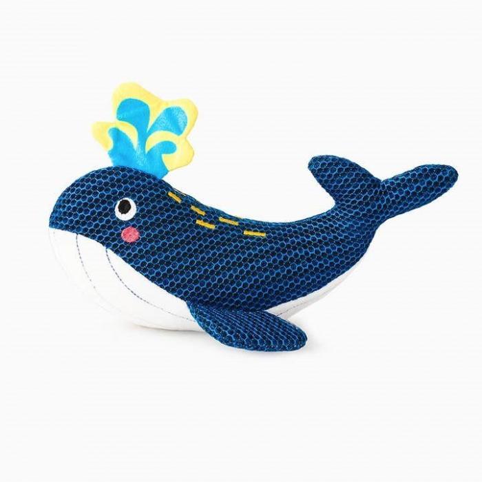 Ocean Pals Whale - Dog Plush Toy, BagMYGift