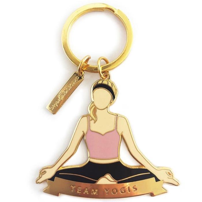 Yoga Meditation Spiritual Keychain, BagMYGift