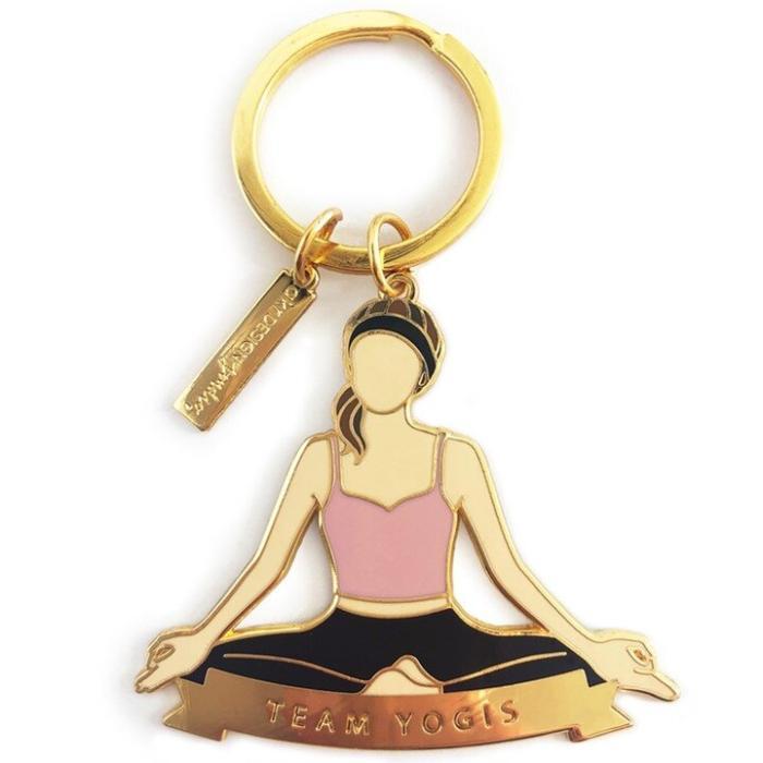 Yoga Meditation Spiritual Keychain - Image 2