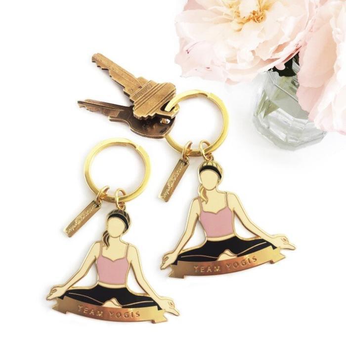 Yoga Meditation Spiritual Keychain - Image 3