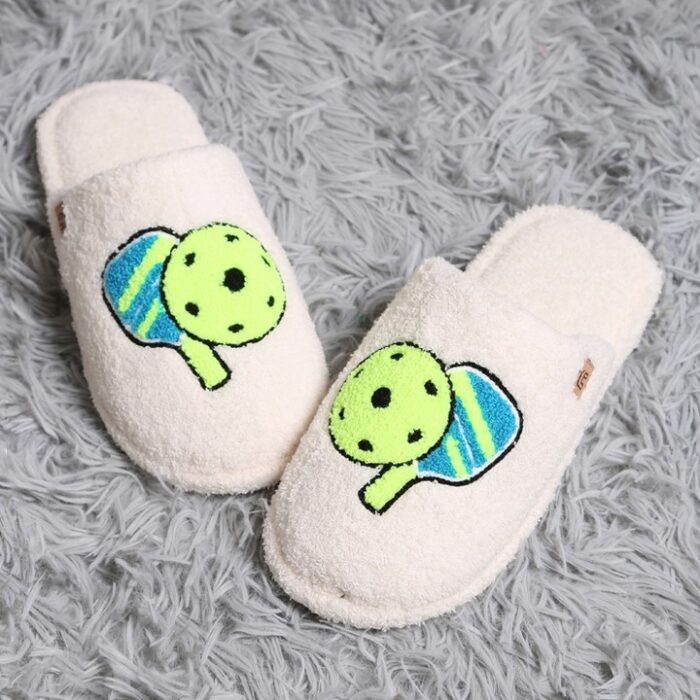 Pickleball Gameday Indoor Home Slippers - Image 4