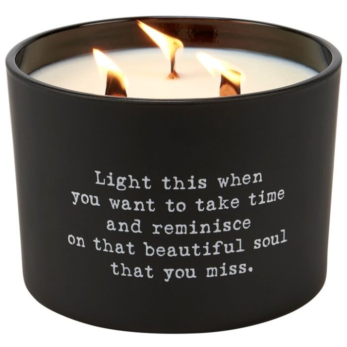 Bereavement Poetry Candle - Image 4