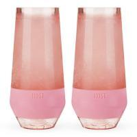 Champagne Freeze™ Cooling Cups - Blush Tint - Set of 2