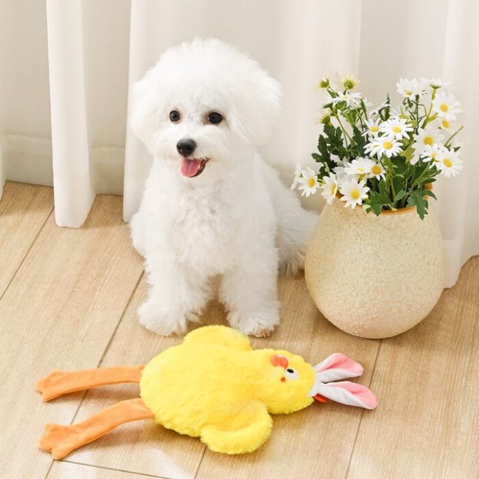 Hoppin' Easter Easter Chick Dog Plush Toy - Image 3