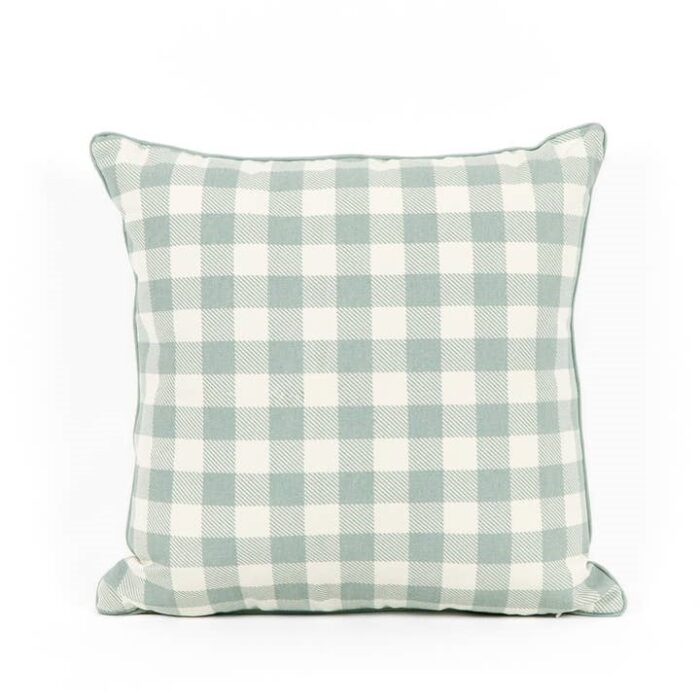 17x17 Reversible Pillow (Rabbit/Checkerboard) - Image 3