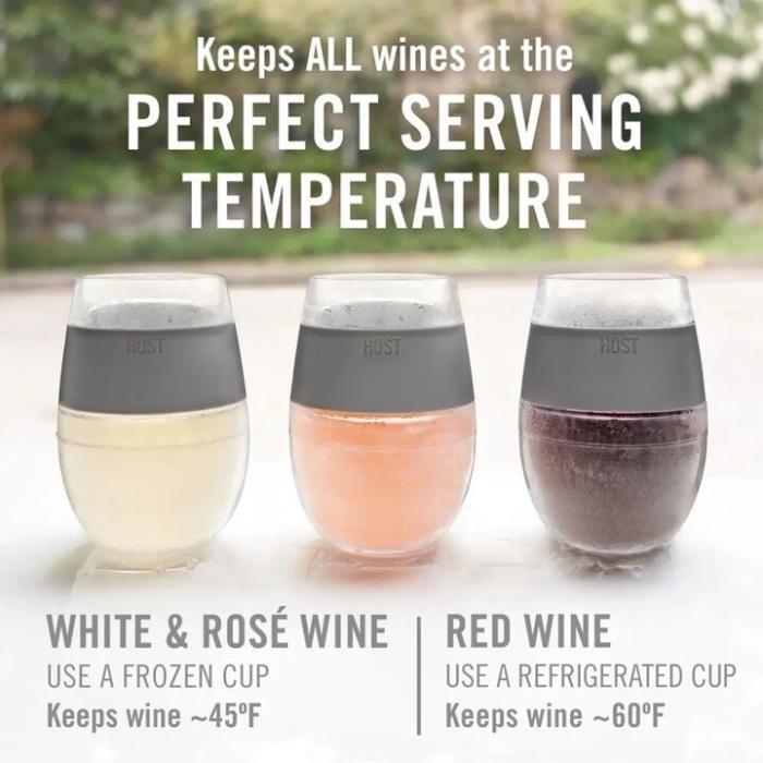 Wine Freeze™ Cooling Cups, BagMYGift