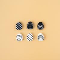 2 x 2 Wood Shape Eggs - Image 2