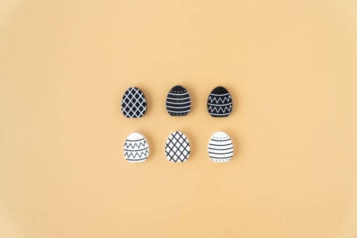 2 x 2 Wood Shape Eggs - Image 2