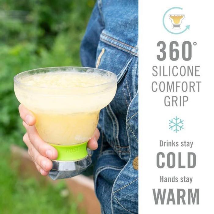 Margarita Freeze™ Insulated Cooling Cups - Green - Set of 2