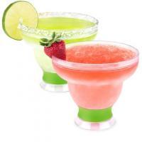 Margarita Freeze™ Insulated Cooling Cups - Green - Set of 2