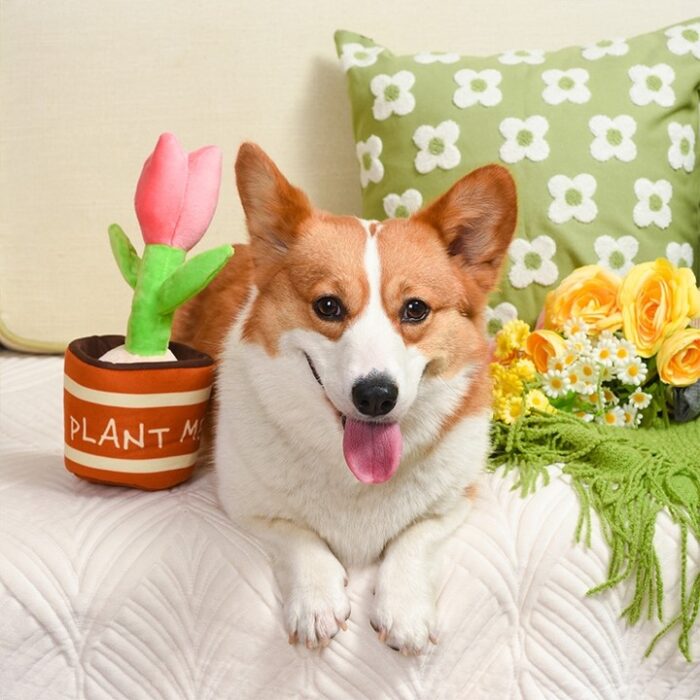 Puppy Garden Tulip Dog Plush Toy - Image 5