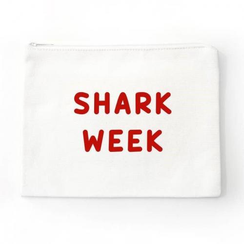 Period Shark Week Pouch Bag, BagMYGift