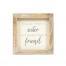 5x5 Wood Framed Sign (Sister), BagMYGift