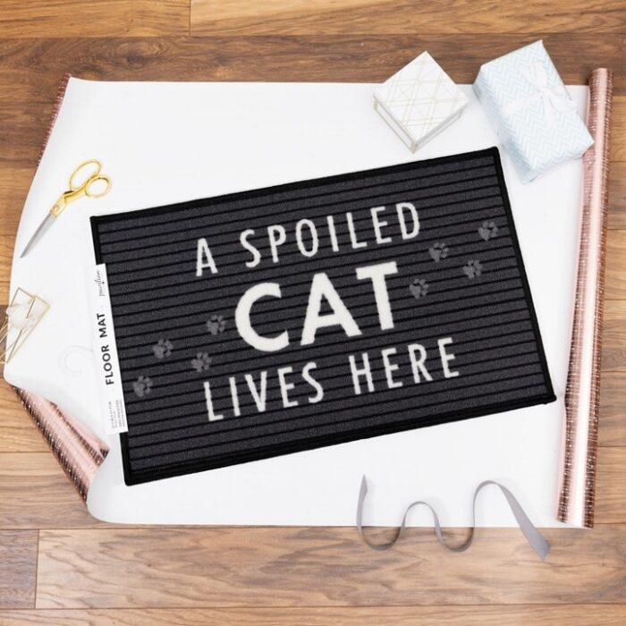 Spoiled Cat - 27.5" X 17.75" Floor Mat - Image 4