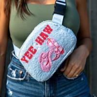 Adjustable Belt Bag - Western Cowgirl "Yee Haw", BagMYGift