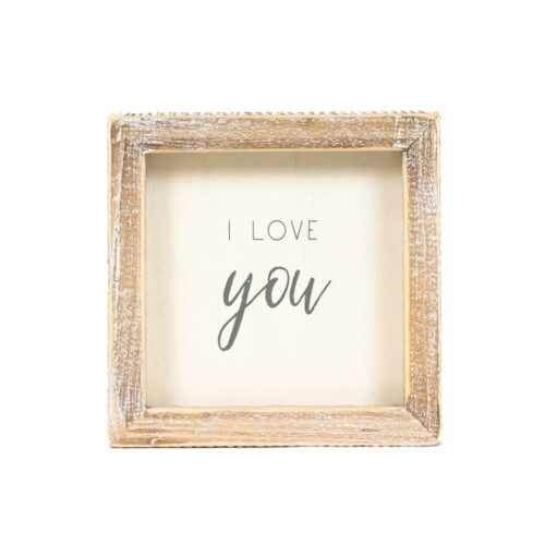 5x5 Wood Frame Sign (You)