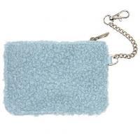 Keychain Pouch - Pink Star - Light Blue, BagMYGift