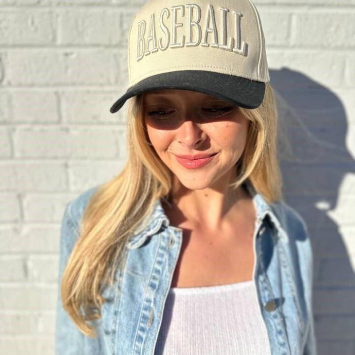 Baseball Monochromatic Vintage Trucker Hat, BagMYGift