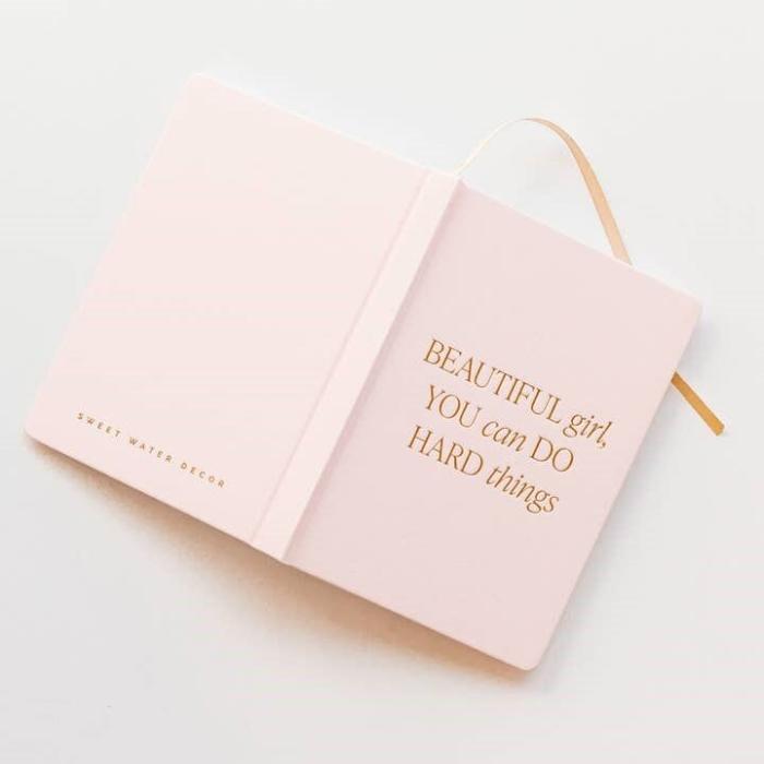 Beautiful Girl Fabric Journal, BagMYGift