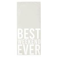 Quick Dry Oversized Beach Towel - Best Weekend Ever