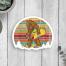 Bigfoot Taco Vinyl Sticker, BagMYGift