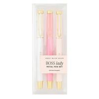 Boss Lady Metal Pen Set, BagMYGift