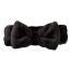 Plush Bow Spa Headband - Black, BagMYGift