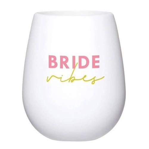 Silicone Wine Glass - Bride Vibes, BagMYGift