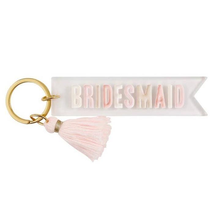 Acrylic Keychain - Bridesmaid, BagMYGift