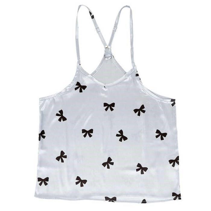 Cami + Ruffled Short - Bows, BagMYGift