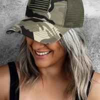 Camo USA Flag 4th of July Trucker Hat, BagMYGift